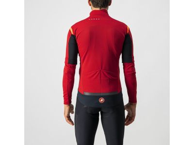 Castelli PERFETTO RoS CONVERTIBLE jacket, dark red