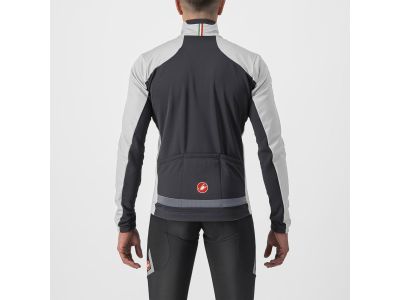 Castelli TRANSITION 2 jacket, silver/dark gray
