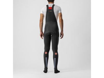 Castelli SORPASSO RoS nohavice s trakmi, čierna reflex