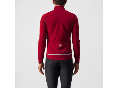 Castelli GO jacket, dark red