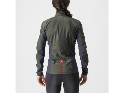 Castelli SQUADRA STRETCH women's jacket, army green