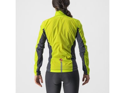 Castelli SQUADRA STRETCH women's jacket, bright lime