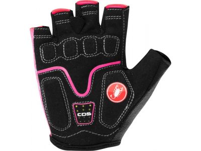 Castelli DOLCISSIMA 2W dámské rukavice, růžová neon