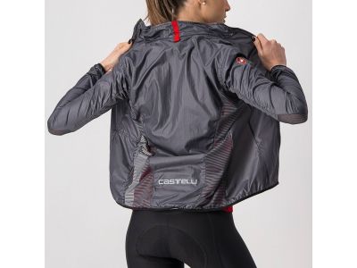 Castelli ARIA SHELL W women's jacket, dark gray