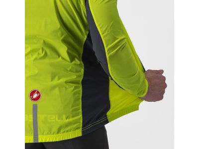 Castelli SQUADRA STRETCH jacket, electric lime