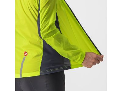 Castelli SQUADRA STRETCH women's jacket, bright lime