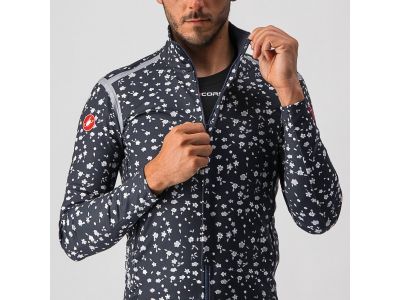 Castelli PERFETTO RoS Limited edition jacket, dark blue/gray floral