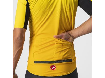 Castelli GABBA RoS Special Edition jersey, yellow corn