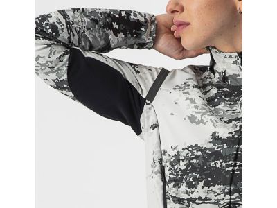 Jachetă de damă Castelli UNLIMITED PERFETTO RoS 2 W, alb/gri/negru