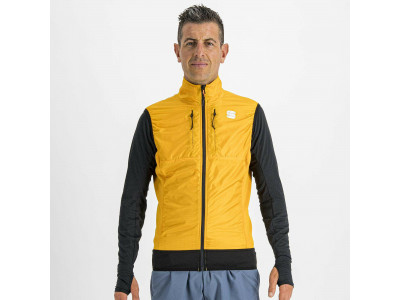 Sportful CARDIO TECH WIND vest, dark yellow