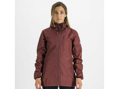 Sportful XPLORE HARDSHELL women&#39;s jacket, wine red
