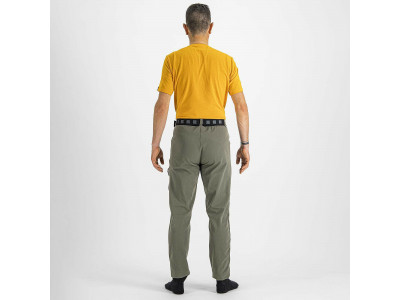 Spodnie sportowe XPLORE w kolorze ciemnozielonym