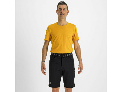 Sportos XPLORE rövidnadrág, fekete/sárga