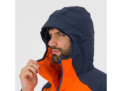 Karpos LEDE jacket, dark blue/orange