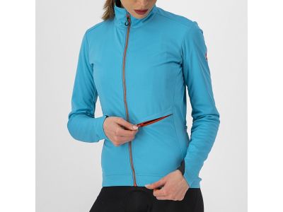 Castelli GO W women&#39;s jacket, light blue