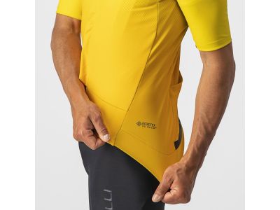 Castelli GABBA RoS Special Edition jersey, yellow corn