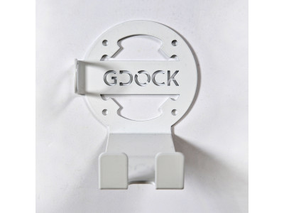 GDOCK Bike Pedal wall-mounted bike holder for the pedal, white