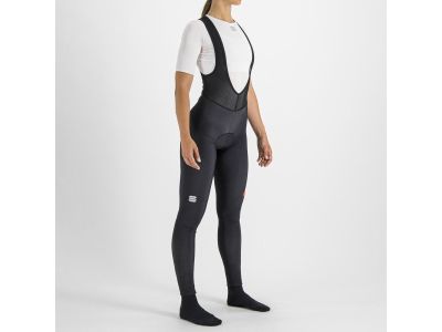 Sportful Fiandre NoRain dámske nohavice s trakmi, čierna