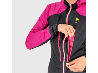 Karpos K-Performance Hybrid women's jacket, black/pink