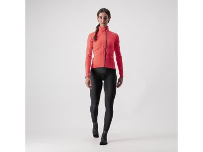 Castelli TRANSITION women's jacket, bright pink/steel blue