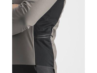 Castelli ALPHA RoS 2 jacket, nickel grey/black