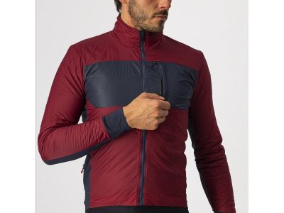 Castelli UNLIMITED PUFFY jacket, burgundy/dark blue