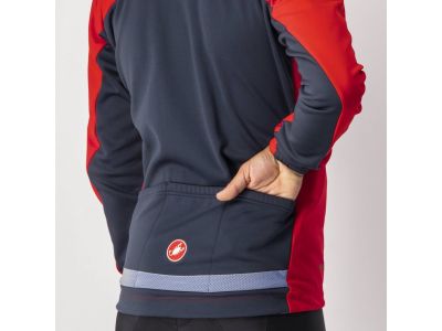 Castelli TRANSITION 2 jacket, red/dark blue