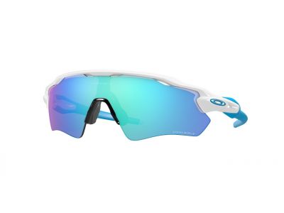 Oakley Radar EV Path glasses, polished white-blue/Prizm Sapphire