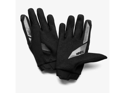 100% Ridecamp rukavice, černé