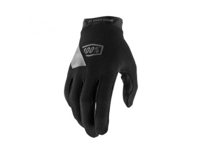100% Ridecamp rukavice, černá