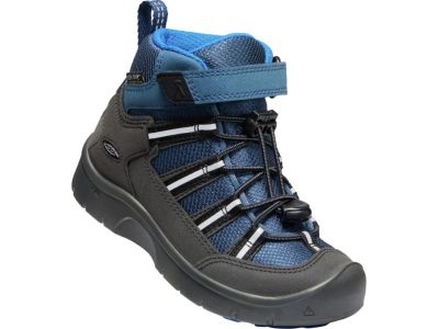 KEEN HIKEPORT 2 SPORT MID WP C dětské boty, černá/modrá