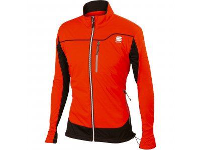 Sportful Engadin Wind Jacket roșu/negru