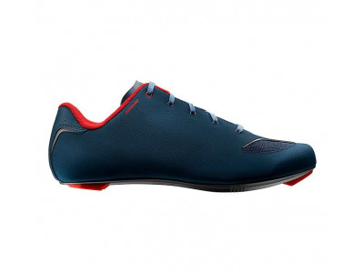Mavic Aksium III road cycling shoes MAJOLICA BLUE/FIERY RED 2018 size 42 2/3 (UK 8.5) SAMPLE