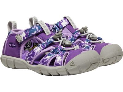 Sandale copii KEEN SEACAMP II CNX, camo/tillandsia purple