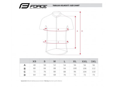 FORCE Ascent jersey, grey/white
