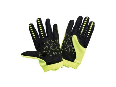 100% Geomatic rukavice, fluo yellow