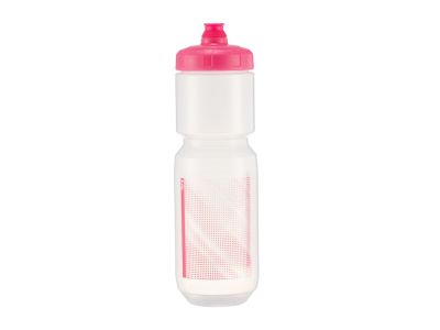 Liv DOUBLESPRING fľaša, 750 ml, pink/transparent