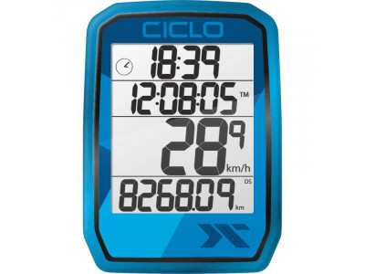 CicloSport PROTOS 205 cyklopočítač, modrá