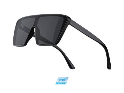 FORCE Scope okulary, czarne/czarne soczewki laserowe
