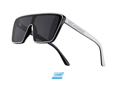 FORCE Scope okuliare, čierna/biela/čierne laser sklá