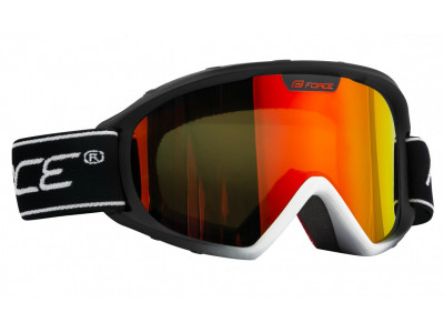Okuliare Force Ski Switch, čierne, multilaser sklo