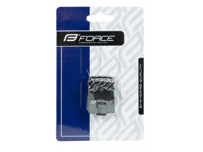 FORCE brake pads, organic, with a cooler