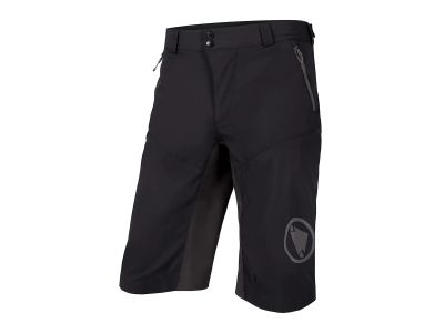 Pantaloni scurți Endura MT500 Spray II, fără bazon, negru