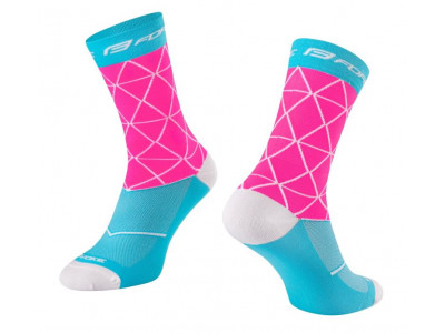 FORCE Evoke Socken, rosa-blau
