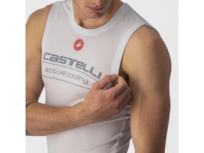 Castelli Active Cooling warstwa podstawowa, srebrno-szara