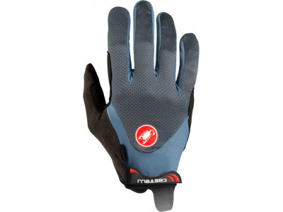 Castelli ARENBERG GEL LF rukavice celoprstové tmavá/svetlá oceľovo modrá