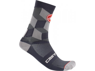 Castelli UNLIMITED 15 ponožky, tmavě šedá