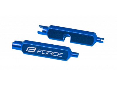Kľúč na vložky ventilov Force, AV / FV, modrý
