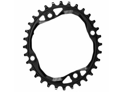 absoluteBLACK OVAL 104BCD, chainring, 34T, black