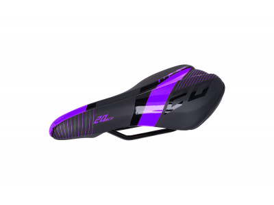 CTM Flash 16/20&amp;quot; children&amp;#39;s saddle, 135 mm, black/purple